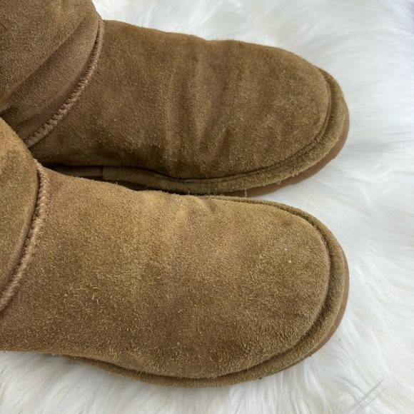 BEARPAW FUR WINTER TALL BOOTS SIZE 8 - Picture 8 of 13